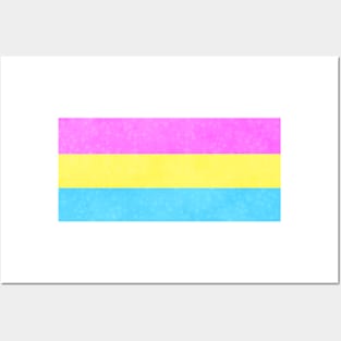 Shimmer Pansexual Pride Flag Posters and Art